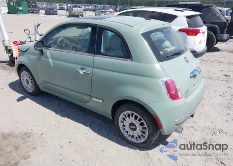 2012 Fiat 500 Lounge from USA, damaged, VIN 3C3CFFCR1CT153054